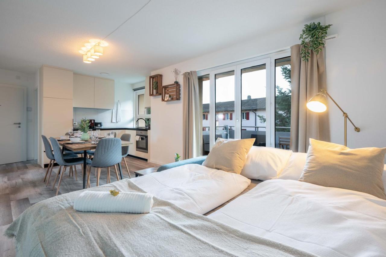 Moderne Wohnung Mit Parkplatz - Top Floor 奥斯特蒙迪根 外观 照片