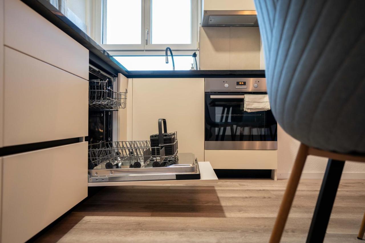 Moderne Wohnung Mit Parkplatz - Top Floor 奥斯特蒙迪根 外观 照片